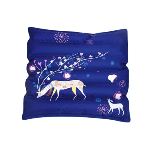 Longnavigator Royal Blue Deer Cushion image