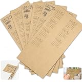 FloraVigo 45 Stück Kalenderaufkleber Selbstklebende Indexetiketten, geeignet für Planer, Tagebücher, Bullet Journals, Tagesplanung und Zeitmanagement.