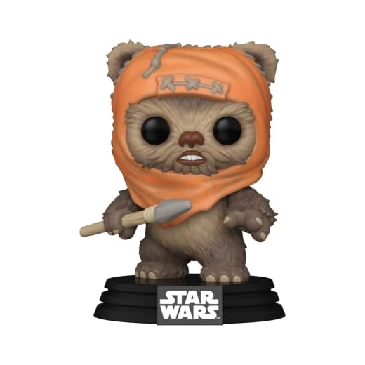Funko Pop! Star Wars: RotJ 40th - Wicket- Figura in Vinile da Collezione - Idea Regalo - Merchandising Ufficiale - Giocattoli per Bambini e Adulti - Movies Fans - Figura per i Collezionisti