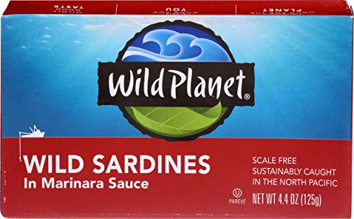 Wild Planet, Sardines Wild in Marinara Sauce, 4.4 Ounce Wild Planet, Sardines Wild in Marinara Sauce, 4.4 Ounce