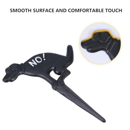 Panneau de jardin décoratif en fer forgé noir UKCOCO