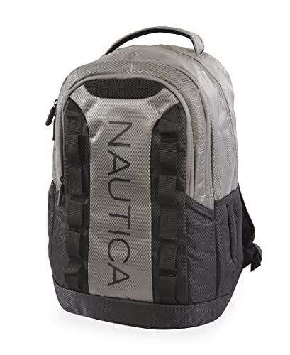 NAUTICA Mochila para laptop Armada, Cinza/preto, One Size, Mochila para laptop Armada