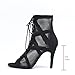 Imagen de Tacones Heels Baile Mujer Heels Dance Shoes Tacon Fino Zapatos Fiesta con Cordones Zapatos Punta Abierta Botines de Baile con Tacón Alto Salsa y Bachata de Salon Sandalia Elegantes Calzado de Danza