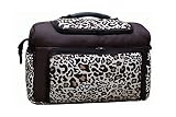 Baby-Joy Wickeltasche KIM XXXL Windeltasche Babytasche Umhängetasche Tragetasche K-16 Braun-Leo