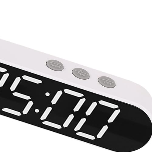 Timer Intervallometrico per Allenamento, Cronometro Sportivo Magnetico e Ricaricabile, 1500 mAh, Orologio Digitale a LED per Palestra, Crossfit, HIIT, Tabata e Boxe