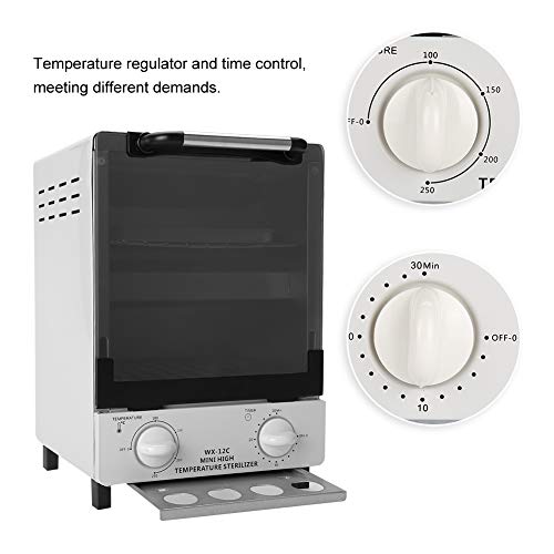 Foto von Hochtemperatur Antiviren Sterilisator, Heißluft Sterilisator Heißluftsterilisator, Hochtemperatur-antiviren-desinfektionsschrank Werkzeug Für Nagelscheren Mini Ozon Uv-schutz Sterilisator