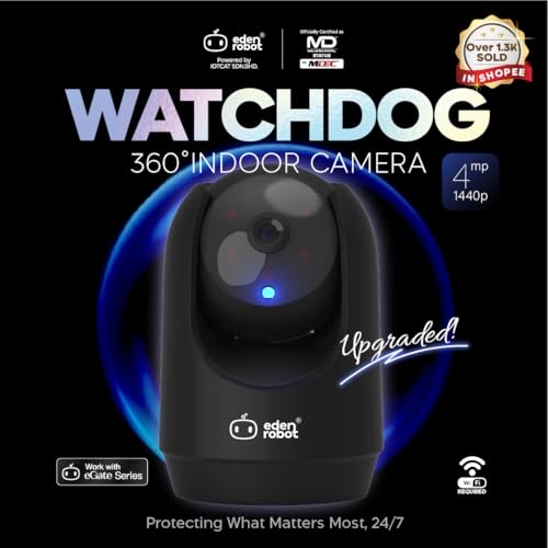 Image of eGate WatchDog 360 4MP Indoor Smart Camera CCTV