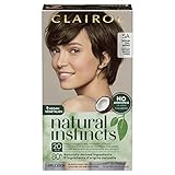 Clairol Natural Instincts Semi-Permanent Hair Dye, 5A Medium Cool Brown Hair Color, 1 Count