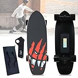 PxkVrin Elektrisches All-Terrain Longboard-Skateboard mit Fernbedienung, elektrisches Longboard...