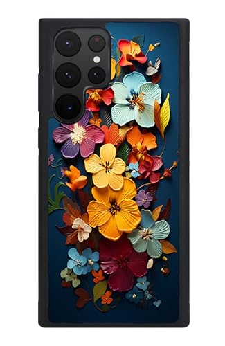 Coque Samsung S22 Ultra à motif floral coloré pour sublimer votre style
