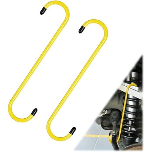 BFXM 2PCS Brake Caliper Hanger Compression Mechanic Tool with Rubber Tips