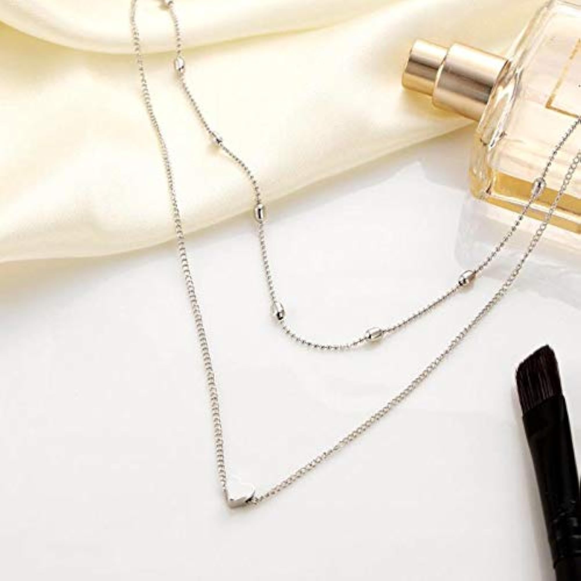 Stylish Multilayer Chain Necklace for Women