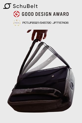 【SchuBelt Backpack, handbag, shoulder, carry bag. (Black)2