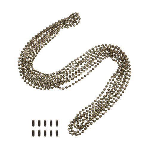 Ipetboom Chaîne de Traction Ventilateur Plafond avec Connecteurs Extension Décorative pour Lampes et Ventilateurs Remplacement Plafonnier Polyvalent