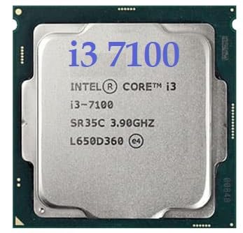 Image of Core i3 7100 3.90 GHz 7th Generation High Speed # 2 Cores # 4 Threads # LGA 1151# TDP 51 W # 3MB Smart Cache Solid Performance Processor (i3 7100) Processor