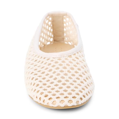 Image of Coconuts by Matisse Womens Marta Ballet Flats Casual - White