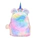 Mochila de Felpa Unicornio diseño de Unicornio Felpa Bolso de Hombro Bolsa de Viaje Moda Bolsas de Mensajero de Mujer Unicornio (1 pcs)