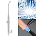 Silver Propane Gas Welding Torch, Portable Soldering Gun For Welding Cutting Melting Jewelry Making Handheld Torch