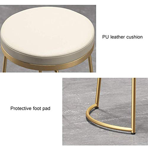 Tabouret de bar rivet industriel bois et métal avec repose-pieds stable