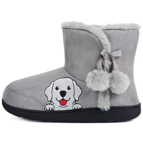 Chaussons bottines femme parfaits pour des moments cocooning à la maison
