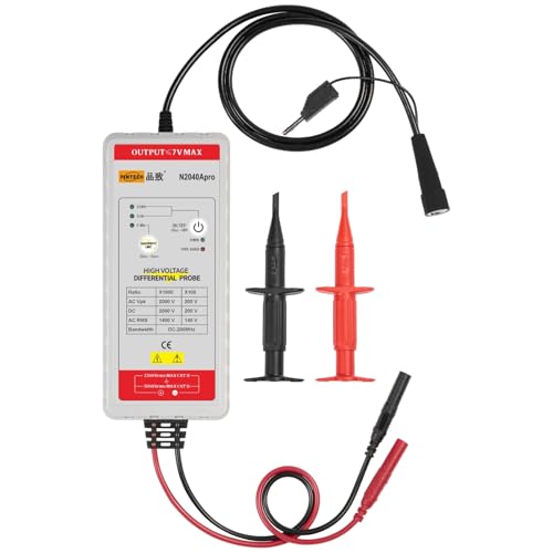 PINTECH N2040Apro ���d�������v���[�u DC-200MHz 4000Vp-p x100/x1000 �m�x 1% ���̓C���s�[�_���X 1M�� CMRR 60Hz:��80dB�G100kHz:��50dB �y�������K�i�z�y1�N���[�J�[�ۏ؁z
