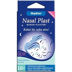 Stopever Nasal Plast Normal Boy, Nefes Açıcı Bant (10 Adet)