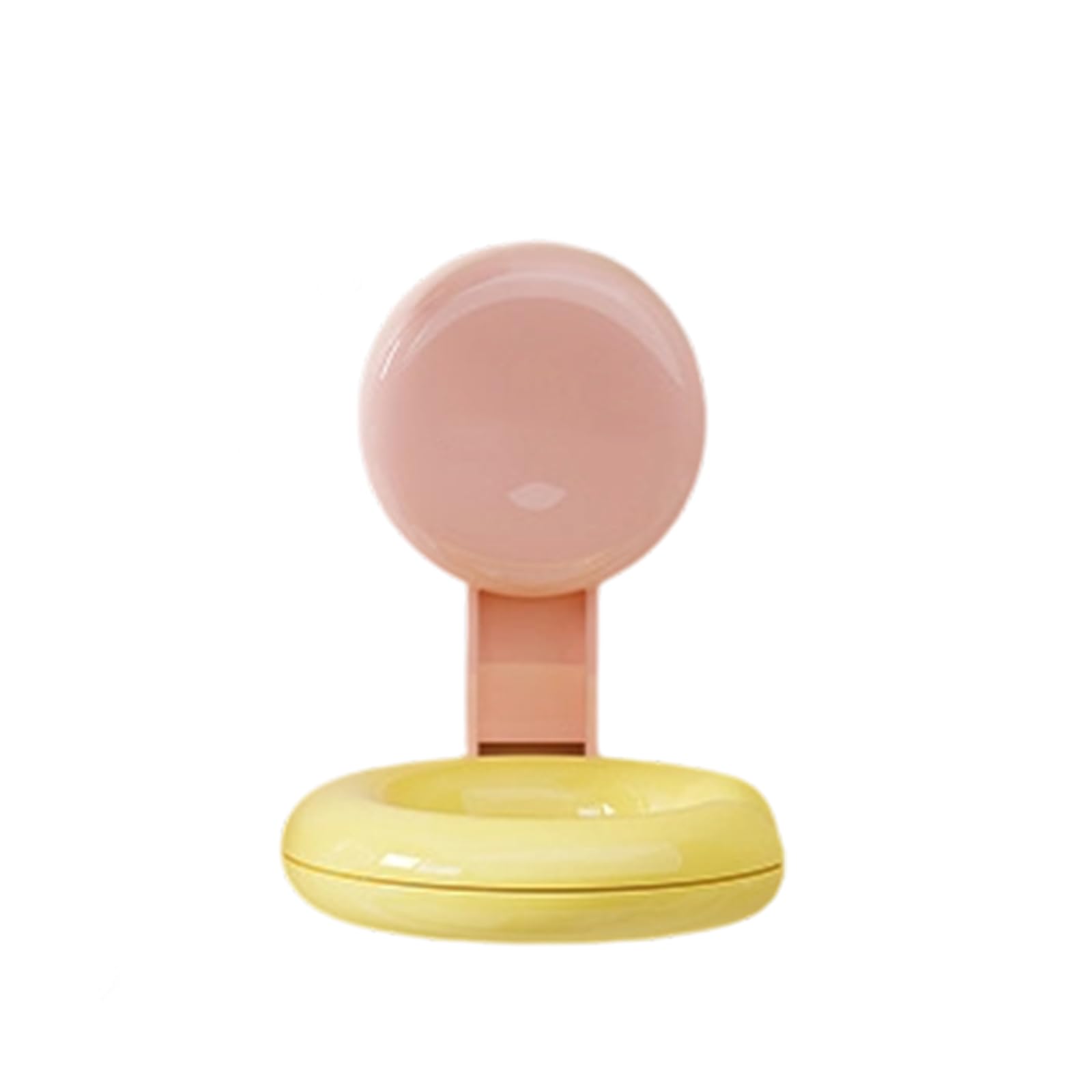 HDOYTXXM Space Saving Wall Mount Hair Dryer Holder Strong Adhesive Suction Cup Holds 5kg for Home Salon Bathroom Adjustable Blow Dryer Wall Mount