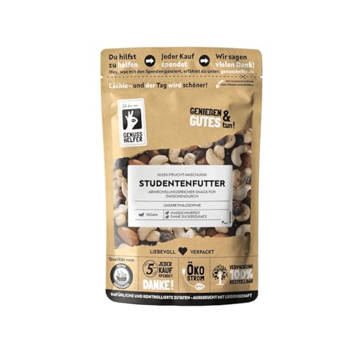 Bremer Gewürzhandel Studentenfutter, leckere Nussmischung mit Früchten, ungeschwefelt & ohne Zuckerzusatz, idealer Snack für zwischendurch, 200g