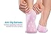 NatraCure Intense Moisturizing Gel Socks (155-RET) - Pink - One size - (For Anti-Aging and Relief from Eczema and Dry, Rough, and Cracked Feet)