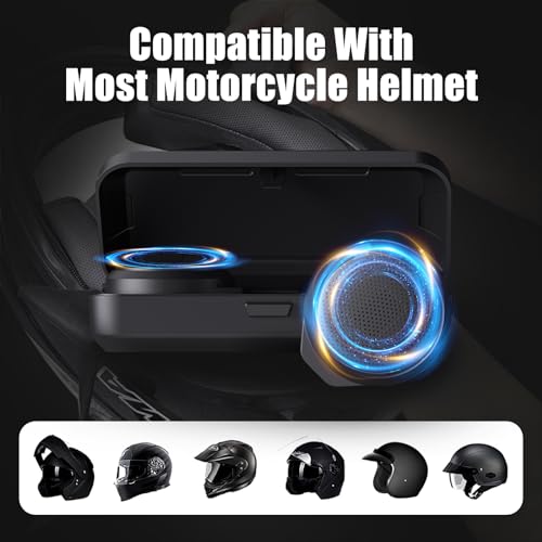 Fire Bull H360 Motorcycle Helmet Bluetooth Headset, Motorcycle Bluetooth Helmet Speaker,Ture Wireless Helmet Earphone Bt5.3 Chip Noise Cancellation 1450Mah Large Battery thumb #6