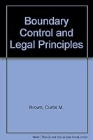 Boundary control and legal principles. B078Z4X1WK Book Cover