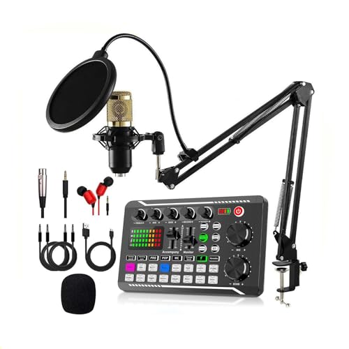 Mixer audio livestreaming professionale: 16 tipi di effetti speciali a sfondo fisso, 7 tipi di modalità di registrazione del suono, 4 tipi di modalità di cambio del suono e così via, aggiunge più divertimento al tuo live streaming e podcasting