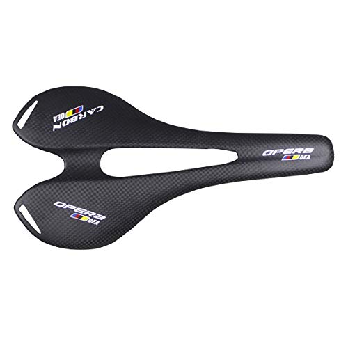 image for Opera Bike Seat - Ultralight and Strong 3K Full Carbon Fiber Saddle Ro