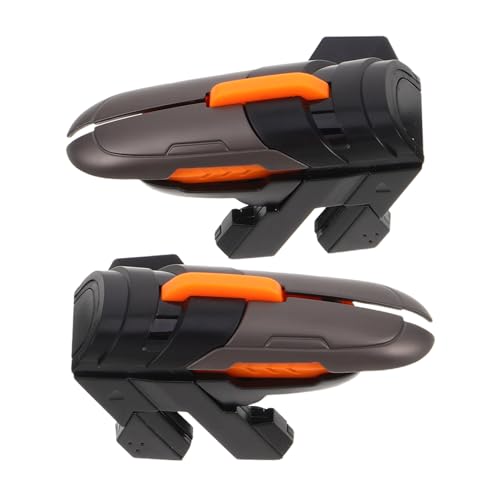 AGFELO 対六指 モバイルゲーム トリガー 多機能ゲームコントローラー 人間工学設計で快適 長プレイ対応 射撃安定性向上の物理ボタン付き