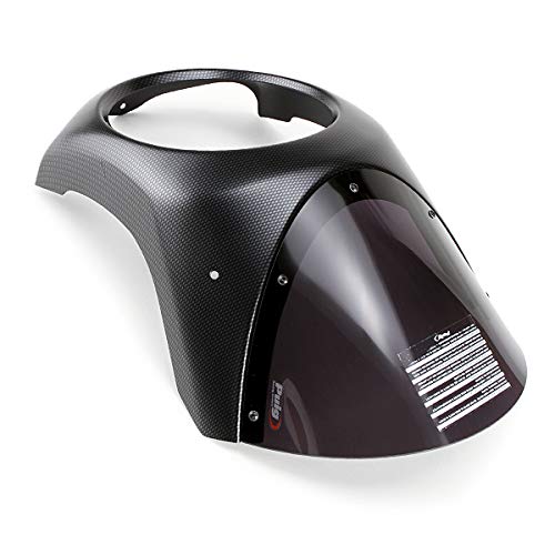 Amazon | Puig 3170F RETRO FAIRING [CARBON PRINT/DARKE SMOKE] ZV650