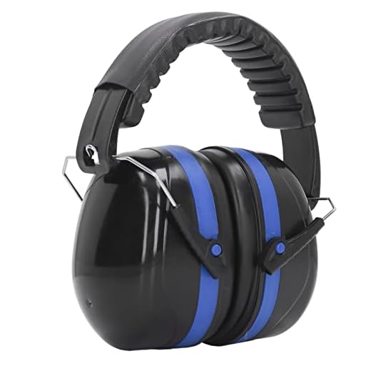 Fones de Ouvido de Proteção Auditiva, Protetores Auriculares Com Cancelamento de Ruído de bebê Giratório de 360 ​​graus, Faixa de Cabeça Macia Portátil para Recém-nascido (Azul preto)