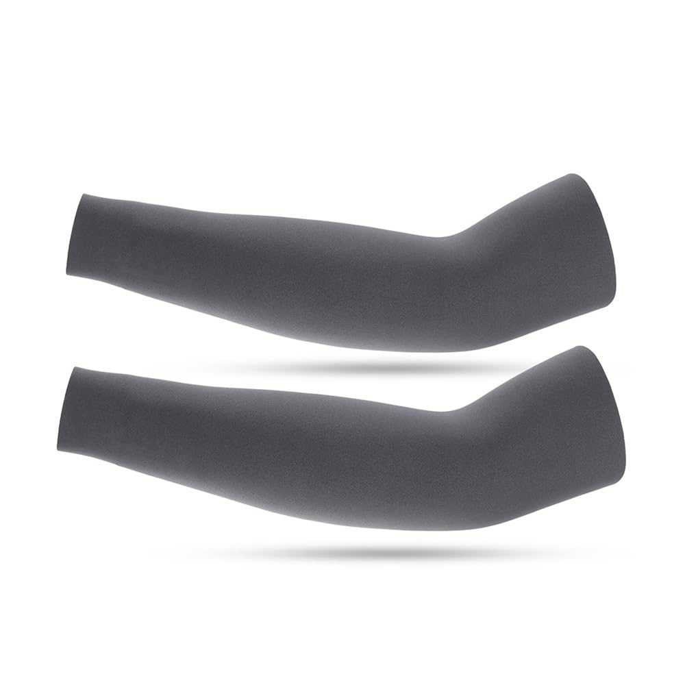 Sport Maniche Braccio Ciclismo Corsa Pesca Arrampicata Manicotti Sole Protezione UV Fresco Copertura Delle Mani Elastici Polsini Estate Uom