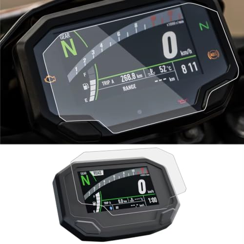 Film protection compteur Ninja 7 Hybrid E1 evite rayures tableau bord