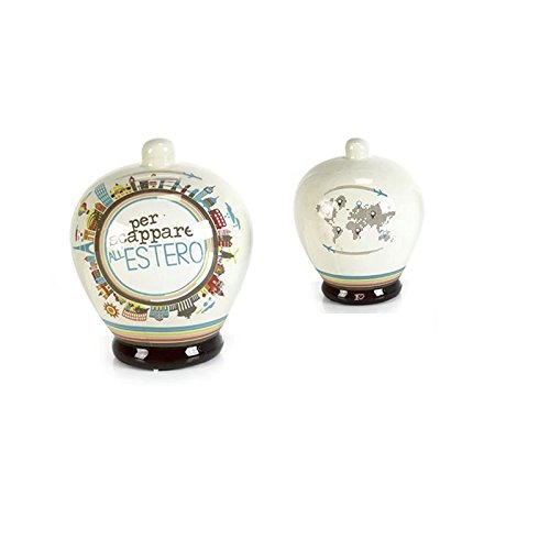 Salvadanaio In Terracotta - Design Per Scappare All'Estero N°30 - Foto 3