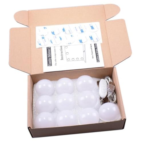 Veemoon 10 Pcs Luz De Maquiagem Cômoda Led Luz Led Para Espelho De Vaidade Luzes De Vaidade Para Esp