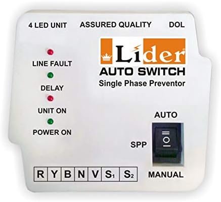 Lider Single Phase Preventer + Autoswitch [L- ASDOL ]
