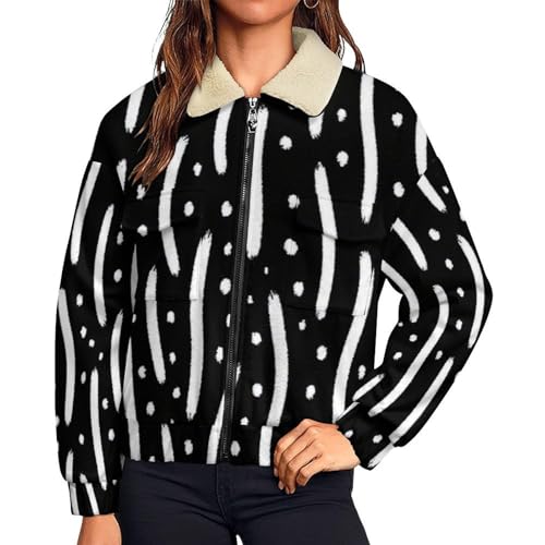 Manteau sport casual femme veste polaire pour le travail et loisirs