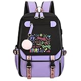 Sac � dos � l'effigie du groupe f�minin Katseye, sac d'�cole imprim� pour enfants, gar�ons et filles, fans de Katseye A01
