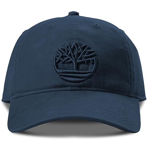 Image of Timberland Soundview Men's Baseball Cap - Cotton Canvas, Adjustable, Lightweight & Stylish Hat for Outdoor Activities