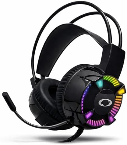 Headset Fone de Ouvido RGB Gamer Pro entrada USB P2 e P3 Microfon...