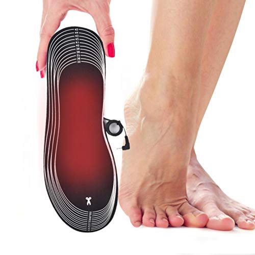 Beheizbare Einlegesohlen, Sohlenwärmer, Schuhheizung, Heated Insoles, Beheizte Innensohle mit USB-Schnittstelle, getrocknet und wiederverwendet werden