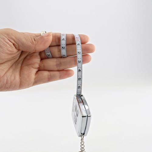 Cinta métrica retráctil de 2 m con carcasa ABS y cinta de acero miniatura 4