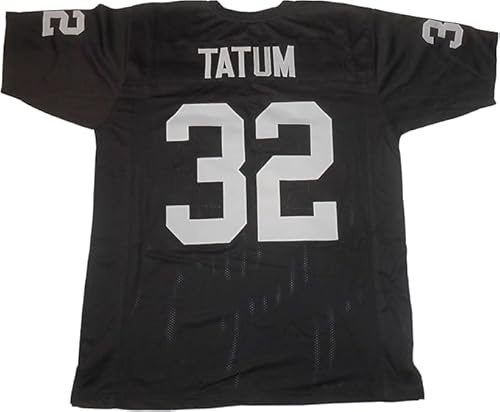 Jack Tatum Black Jersey Adult Sizes Stitched Custom Football New No Brand/Logos (US, Alpha, Large, Regular, Regular, Black)