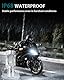 AURORIONCG BA20D Glühbirnen Weiß S2 Motorradscheinwerfer Glühbirnen Hoch Abblendlicht 1200LM 6500K DC 9-80V (2er Pack)