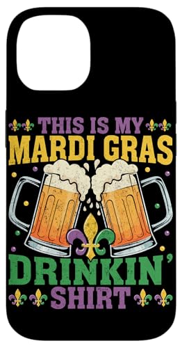 This Is My Mardi Gras Drinkin �V���c �X�}�z�P�[�X iPhone 14 �p